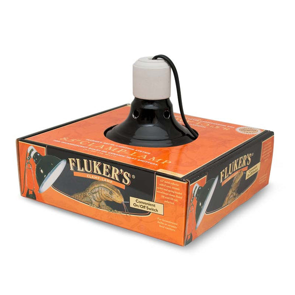 Fluker's deluxe outlet clamp lamp 5.5