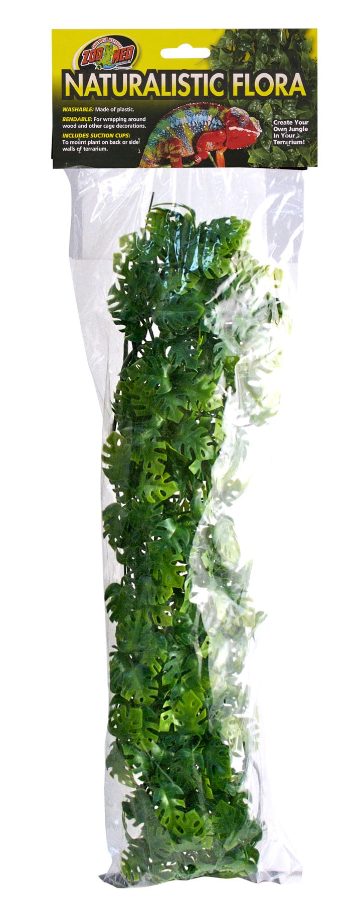fake tropical plants for terrarium ASSORTED Zoo Med Natural Bush® Plants - Naturalistic Flora - LG