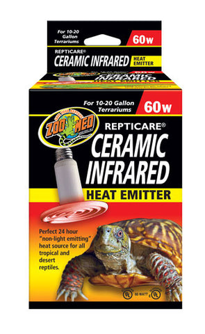 Zoo Med ReptiCare® Ceramic Infrared Heat Emitter - FREE SHIPPING with your Chameleon!